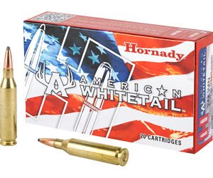 Hornady American Whitetail .243 Win 100gr InterLock BTSP – 20rd