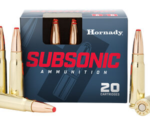 Hornady Subsonic 7.62x39mm 255gr Sub‑X 20rd