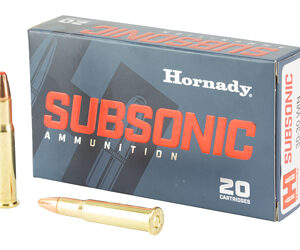 Hornady Subsonic 30-30 Win 175 gr Sub-X, 20rd Box