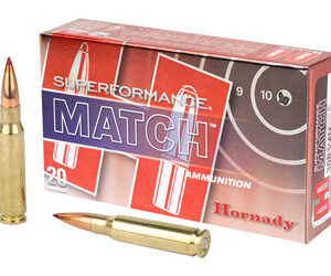Hornady Superformance Match .308 Win 168 gr ELD 20rd