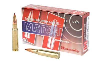 Hornady Superformance Match .308 Win 168 gr ELD 20rd