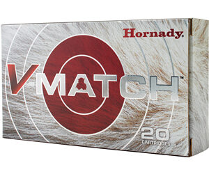 Hornady V-Match 6mm Creedmoor 80gr ELD-VT – 20 rd