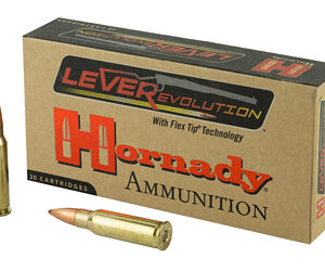 Hornady LEVERevolution .338 Marlin Express 200 gr FTX — 20 rd