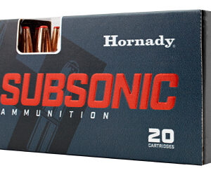 Hornady Subsonic 450 Bushmaster 395 gr Sub-X – 20rd