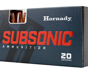 Hornady Subsonic .338 ARC 307 gr Sub-X, 20rd Box