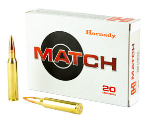 Hornady Match .338 Lapua Mag 250 gr BTHP 20rd