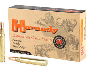 Hornady Dangerous Game .375 Ruger 300 gr DGX Bonded – 20rd Box