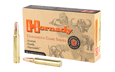 Hornady Dangerous Game .375 Ruger 300 gr DGX Bonded – 20rd Box