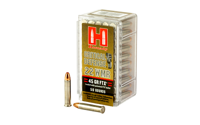 H83200_1 Hornady Critical Defense 22 WMR 45gr FTX 50rd