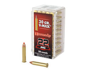 Hornady 22 WMR 30gr V-MAX 50rd Box