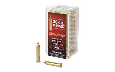 Hornady 22 WMR 30gr V-MAX 50rd Box