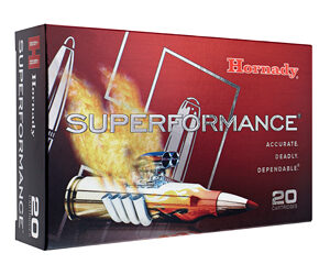Hornady Superformance .223 Rem CX Rifle Ammo – 20rd