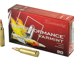 Hornady Superformance Varmint 22-250 Rem 50 gr V-MAX 20rd