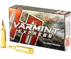 Hornady Varmint Express 22-250 Rem 55 gr V-MAX, 20rd
