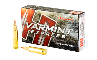 Hornady Varmint Express 22-250 Rem 55 gr V-MAX, 20rd