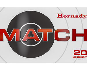 Hornady Match .22 Creedmoor 80gr ELD 20rd