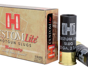 Hornady Custom Lite FTX 12 Gauge 2.75 in 300gr Slug – 5rd