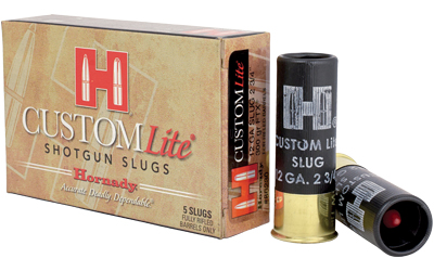 Hornady Custom Lite FTX 12 Gauge 2.75 in 300gr Slug – 5rd