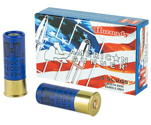 Hornady American Gunner 12GA 2.75in 1oz Rifled Slug 5rd