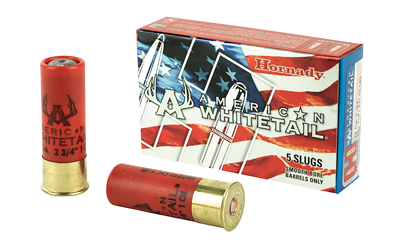 H86234_1 Hornady American Whitetail 12GA 2.75in 1oz Rifled Slug – 5rd