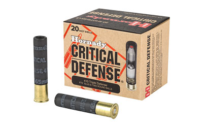 H86238_1 Hornady Critical Defense Triple Defense .410 2.5″ 20rd