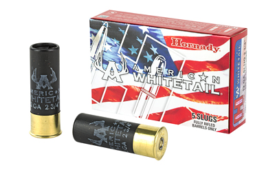 Hornady American Whitetail 12GA 2.75in 325gr InterLock Slug, 5rd