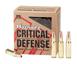 Hornady Critical Defense 5.7x28mm 40gr FTX — 25rd Box