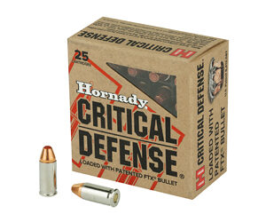 Hornady Critical Defense 32 ACP 60 gr FTX 25rd