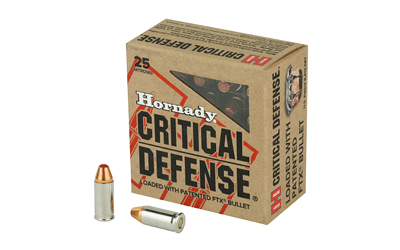 Hornady Critical Defense 32 ACP 60 gr FTX 25rd