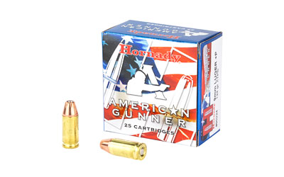 H90224_1 Hornady American Gunner 9mm +P 124 gr XTP 25rd