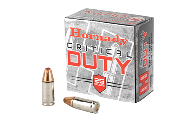 Hornady Critical Duty 9mm +P 135gr FlexLock 25rd