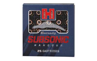 H90287_1 Hornady Subsonic 9mm Luger 147 gr XTP – 25rd