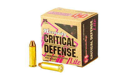 H90300_1 Hornady Critical Defense Lite .38 Special 90gr FTX – 25rd