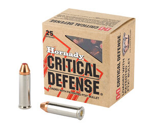 Hornady Critical Defense .38 Special +P 110 gr FTX 25rd