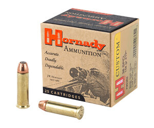 Hornady Custom .38 Special 158gr XTP JHP