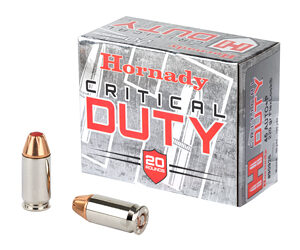 Hornady Critical Duty 45 ACP +P 220 gr FlexLock 20rd