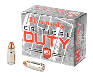 Hornady Critical Duty 357 SIG 135 gr FlexLock Ammo