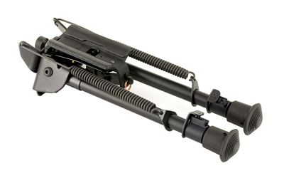 HBSLM_1 Harris Bipod LM 9-13 in Swivel Notched Legs, Black