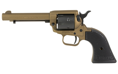 HE22A4_1 Heritage Rough Rider .22 LR 4.75in Burnt Bronze Revolver