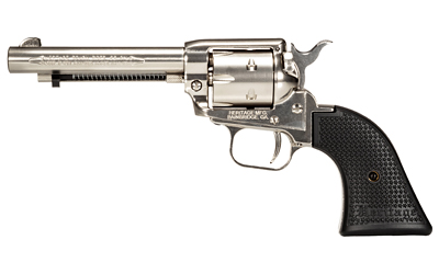 Heritage Rough Rider .22 LR Revolver, 4.75 in, Nickel, 6rd