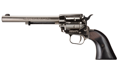 HE22NI6_1 HERITAGE 22LR ONLY 6.5″ NICKEL STAR