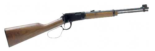 HENH001L_1 Henry H001L Classic Lever Action Carbine .22 LR 16.125″ Walnut