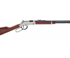 Henry Golden Boy Silver .22 WMR Lever-Action Rifle, 12rd