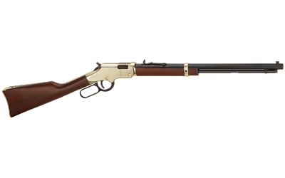 Henry Golden Boy H004 Lever Action Rifle – Brasslite & Walnut