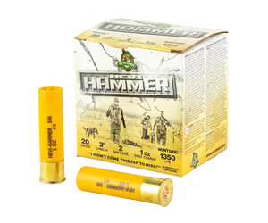 HEVI-Shot HEVI-Hammer 20ga 3″ 1oz #2, 25rd