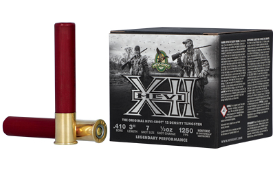 HEVIHS54107_1 HEVI-Shot HEVI-XII 410 Bore 3″ #7 Tungsten 25/Box