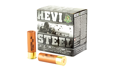 HEVIHS60088_1 HEVI-SHOT HEVI-Steel 12GA 3in 1-1/4oz #BB 25rd