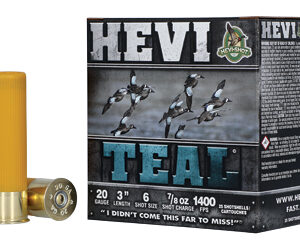 HEVI-SHOT HEVI-TEAL 20ga 3in 7/8oz #6 25rd Box