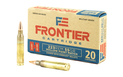 Hornady Frontier .223 Rem 55 gr HP Match, 20 rd