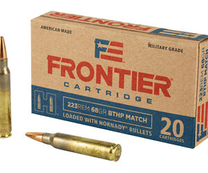 Hornady Frontier .223 Rem 68gr BTHP Match – 20rd Box